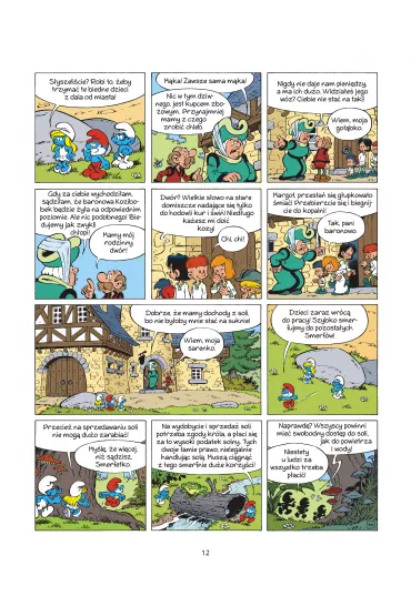 Smerfy Komiks Smerfy i dzieci. Przygody Smerf�w. Tom 40 - Thierry Culliford, Alain Jost