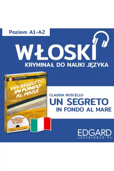 Audiobook Un segreto in fondo al mare / Tajemnica na dnie morza. Woski krymina jzykowy mp3 - Karolina Sarniewicz, Claudia Ruscello