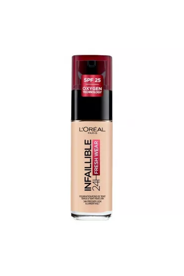 LOreal Paris Infallible 24H Fresh Wear Foundation d�ugotrwa�y podk�ad do twarzy 020 Ivory 30 ml