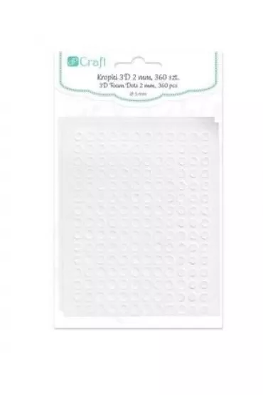 Dalprint Kropki 3D 5x2mm 360 szt.