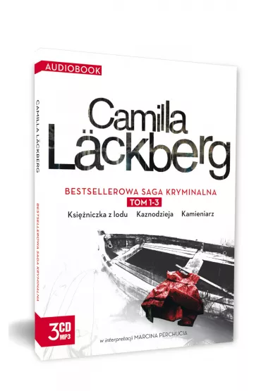 Audiobook Pakiet Saga kryminalna. Tomy 1-3: Ksi�niczka z lodu, Kaznodzieja, Kamieniarz CD - Camilla L�ckberg