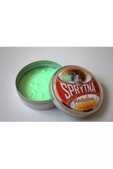 Sprytna plastelina, elektryczna- zielona