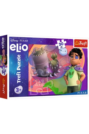 Puzzle 30 el. Poznaj Elio Trefl