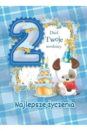 Trend Kartka okoliczno�ciowa Urodziny 2 MF02