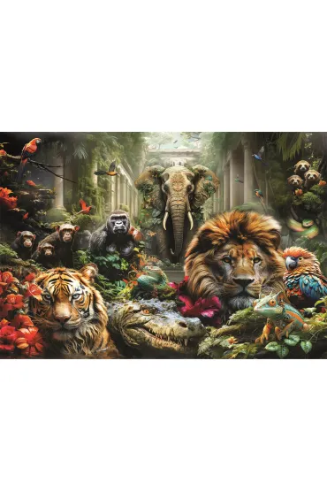 Puzzle 1000 el. HQ Mystic Jungle Clementoni