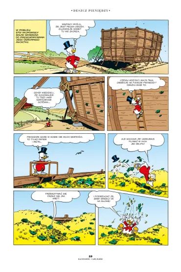 Deszcz pieni�dzy i inne historie z lat 1951-1952. Kaczogr�d. Tom 13 - Carl Barks