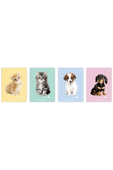 Interdruk Zeszyt A5 UV Puppy Sign kratka 32 kartki 10 szt.