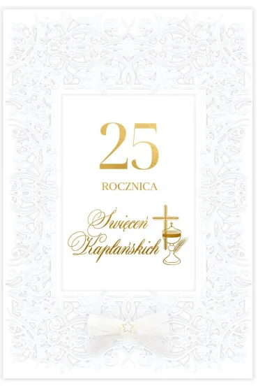 Karnet 25 rocznica �wi�ce� kap�a�skich LC