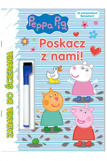 Peppa Pig. Poskacz z nami! Zadania do �cierania