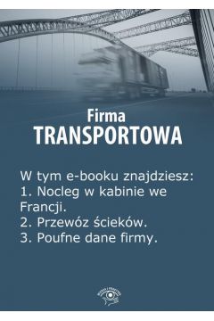 eBook Firma transportowa. Wydanie czerwiec 2014 r. pdf mobi epub