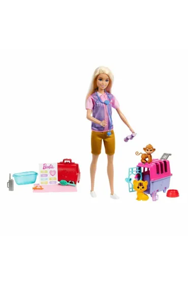 Barbie Kariera. Ratowniczka zwierz�t HRG50 Mattel