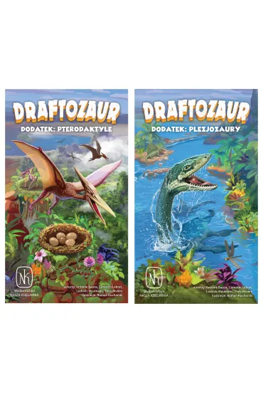 Draftozaur 2 dodatki: Pterodaktyle, Plezjozaury - Bauza Antoine, Maublanc Ludovic, Corentin Lebrat, Th�o Rivi re