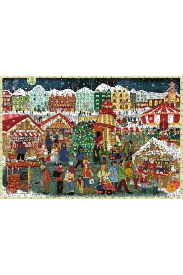 Puzzle drewniane 500 el. Jarmark �wi�teczny Ravensburger