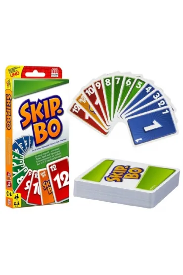 Skip-Bo 52370 Mattel