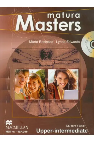 Matura Masters. Upper-Intermediate. Podr�cznik + CD. J�zyk angielski - Lynda Edwards, Marta Rosi�ska