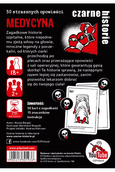 Czarne historie - Medycyna (nowa edycja) G3 - Nicola Berger