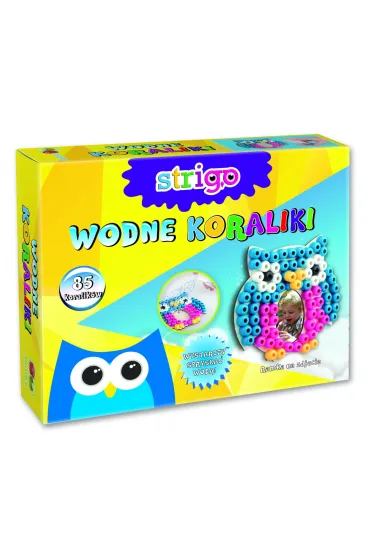 Wodne koraliki ramka do zdj�� sowa 150103-1 Strigo