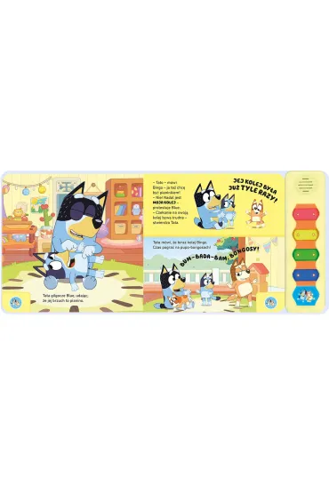 Bluey. Magiczne cymba�ki. Ksi��eczka z d�wi�kami
