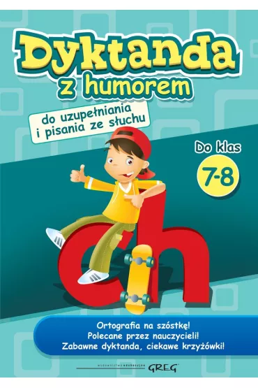 Dyktanda z humorem do klas 7-8 - Wojciech  Wajda