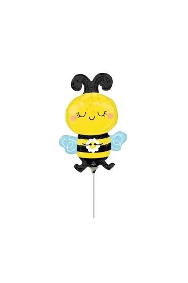 Balon foliowy Mini Shape Happy Bee