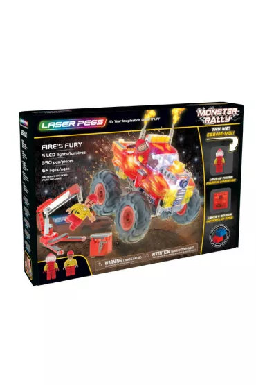 Klocki. Laser Pegs. Fires Fury