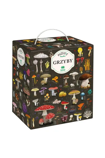 Puzzlove CzuCzu 500 el. Grzyby puzzle rodzinne Bright Junior Media