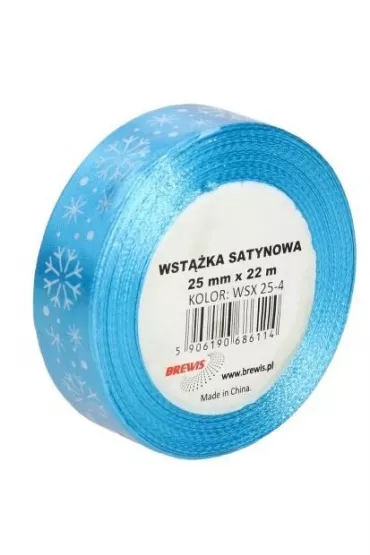 Brewis Wst��ka satynowa Bo�e Narodzenie WSX25-4 25mm x 22m