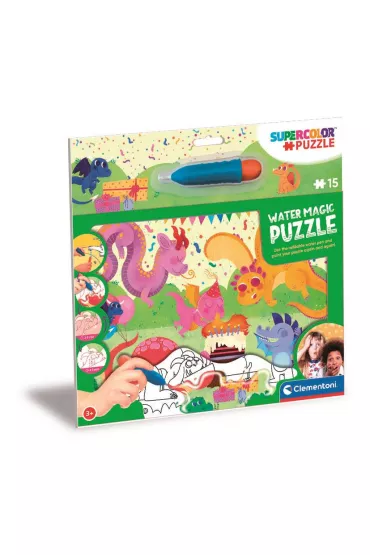 Puzzle 15 el. Water Magic Baby Dragons Clementoni