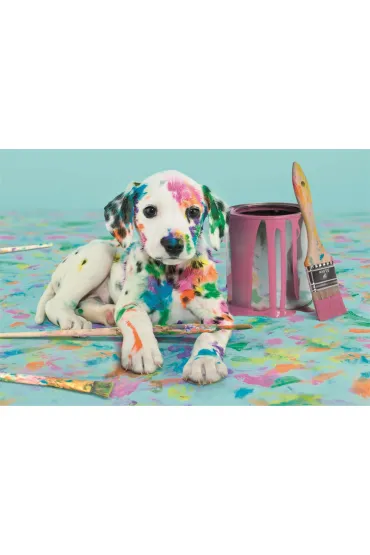 Puzzle 500 el. Compact The Funny Dalmatian Clementoni