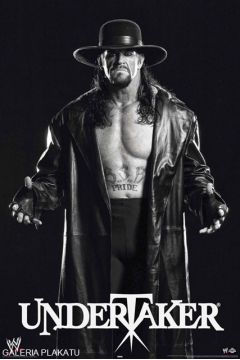 WWE Wrestling - Undertaker black and white - plakat 61x91,5 cm
