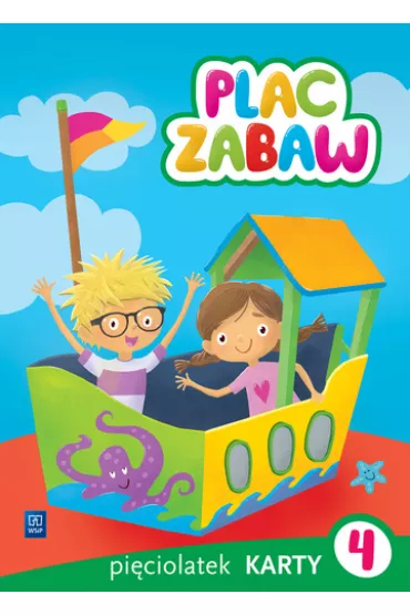 Plac zabaw. Pi�ciolatek. Karty pracy 4