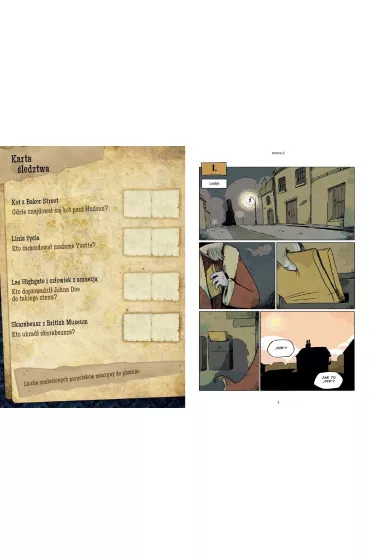 Komiksy paragrafowe Cztery �ledztwa Sherlocka Holmesa - Shuky Shuky