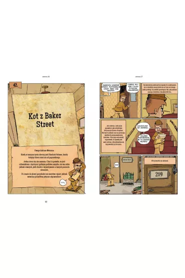 Komiksy paragrafowe Cztery �ledztwa Sherlocka Holmesa - Shuky Shuky