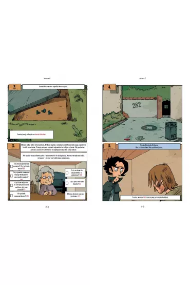 Komiksy paragrafowe Cztery �ledztwa Sherlocka Holmesa - Shuky Shuky