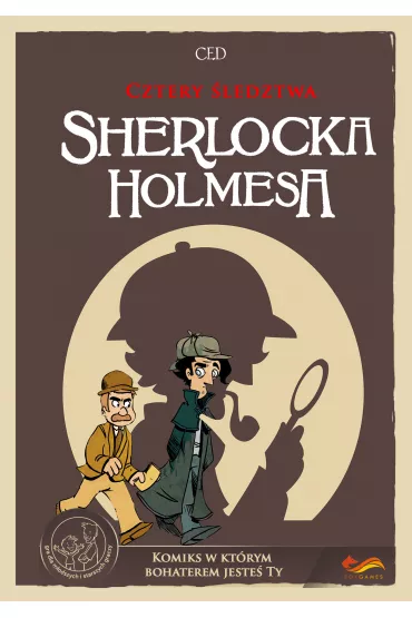 Komiksy paragrafowe Cztery �ledztwa Sherlocka Holmesa - Shuky Shuky
