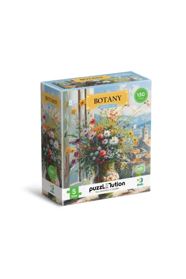 Puzzle 150 el. Easy-S - Botanika: Kwiaty w wazonie Dodo