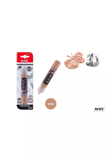 Artix Farba strukturalna 3D piaskowy 30 ml