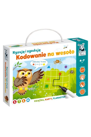 Kapitan Nauka. Rysuj� i zgaduj�. Kodowanie na weso�o - Katarzyna Michalec