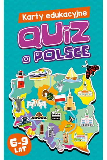 Karty edukacyjne. Quiz o Polsce - Maria Majewska