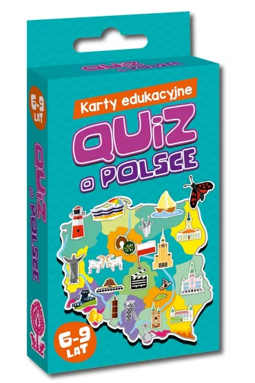 Karty edukacyjne. Quiz o Polsce - Maria Majewska