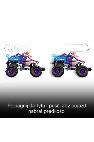 LEGO Technic Monster Jam™ Sparkle Smash™ z nap�dem typu pull-back 42220
