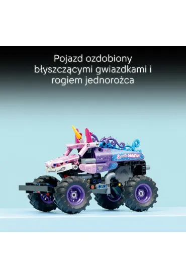 LEGO Technic Monster Jam™ Sparkle Smash™ z nap�dem typu pull-back 42220