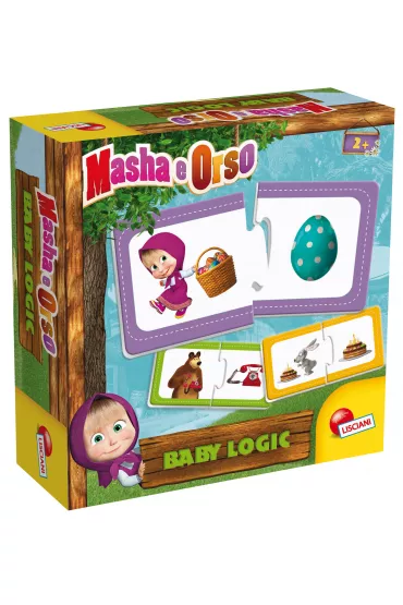 Puzzle Baby Logic. Masza i Nied�wied� Lisciani