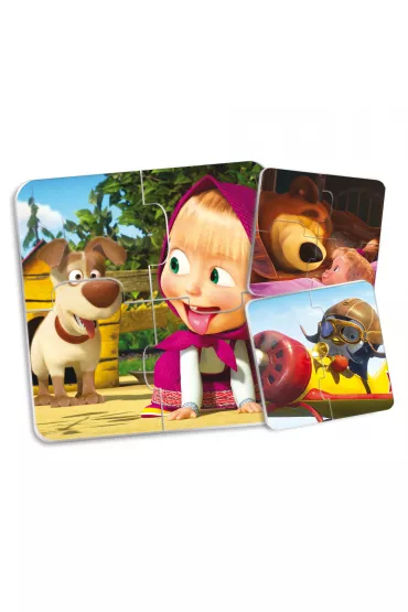 Puzzle Baby Logic. Masza i Nied�wied� Lisciani