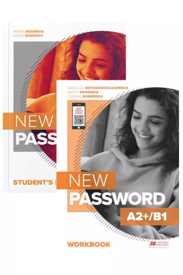 Pakiet New Password A2+/B1. Ksika ucznia papierowa + Zeszyt wicze + dostp do wersji cyfrowych + On-the-Go Practice w aplikacji MEE - Lynda Edwards, Joanna Sobierska, Marta Rosiska, Karolina Kotorowicz-Jasiska