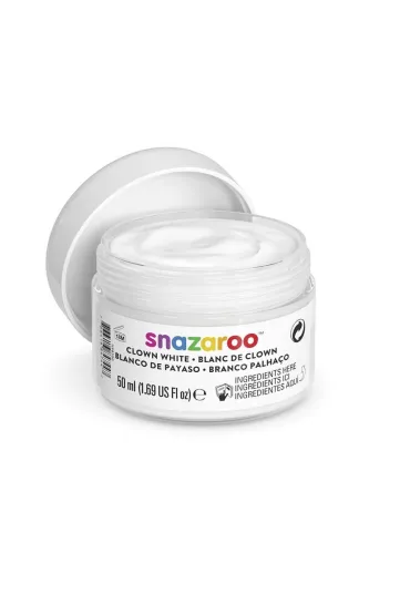 Farba do malowania twarzy i cia�a bia�a 50ml Snazaroo