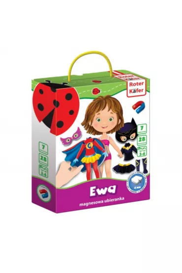 Puzzle Ewa Magnesowa ubieranka Roter Kafer