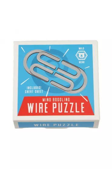 Puzzle metalowe, zabawka logiczna, Dziki Nied�wied� Rex London