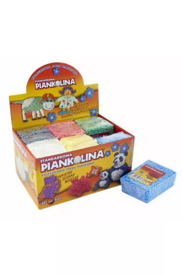 Piankolina 12 kostek (6 kolor�w) disp ART AND PLAY