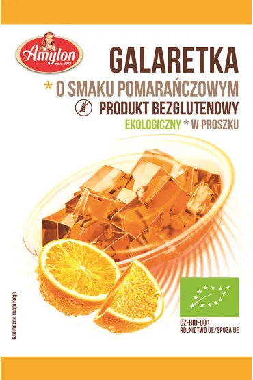 Amylon Galaretka pomara�czowa 40 g Bio